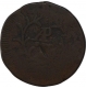 Copper One Tanga Coin of Goa of Indo Portuguese .