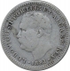 Silver Quarter Rupia Coin of Luiz I of Indo Portuguese.