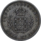 Silver Half Rupia Coin of Luiz I of Indo Portuguese.