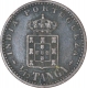 Bronze One Twelfth Tanga Coin of Carlos I of Indo Portuguese.