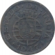 Bronze One Tanga Coin of Portuguese Administration of Indo Portuguese.