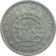 Cupro Nickel One Rupia Coin of Portuguese Administration of Indo Portuguese.