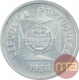 Silver Half Rupia Coin of Portuguese Administration of Indo Portuguese.