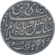 Silver One Rupee Coin of Murshidabad Mint of Bengal presidency.