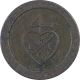 Copper Half Dub Coin of East India Company of Madras Presidency. 