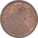 Copper One Twelfth Anna Coin of Victoria Empress of Calcutta Mint of 1894.