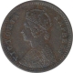 Copper One Twelfth Anna Coin of Victoria Empress of  Calcutta Mint of 1894.