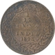 Copper One Twelfth Anna Coin of Victoria Empress of Calcutta Mint of 1898.