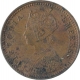 Copper One Twelfth Anna Coin of Victoria Empress of Calcutta Mint of 1901.