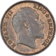 Bronze One Twelfth Anna Coin of King Edward VII of Calcutta Mint of 1908. 