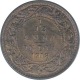 Bronze One Twelfth Anna Coin of King George V of Calcutta Mint of 1918.