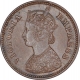 Copper Half Pice Coin of Victoria Empress of Calcutta Mint of 1898.