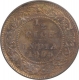 Copper Half Pice Coin of King Edward VII of Calcutta Mint of 1905.