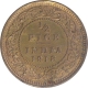 Bronze Half Pice Coin of King George V of Calcutta Mint of 1918.