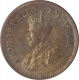 Bronze Half Pice Coin of King George V of Calcutta Mint of 1924.