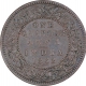 Copper One Quarter Anna Coin of Victoria Queen of Bombay Mint of 1862. 