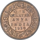 Bronze One Quarter Anna Coin of King Edward VII of Calcutta Mint of 1910.