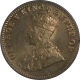 Copper One Quarter Anna Coin of King George V of Calcutta Mint of 1920.