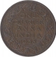 Bronze One Quarter Anna of King George VI of Bombay Mint of 1938.