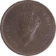 Bronze One Quarter Anna Coin of King George VI of Calcutta Mint of 1939.