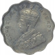 Copper Nickel One Anna Coin of King George V of Calcutta Mint of 1934.