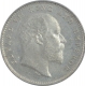 Silver Two Anna of King Edward VII of Calcutta Mint of 1903.