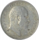 Silver Two Annas Coin of King Edward VII of Calcutta Mint of 1907.