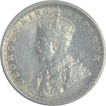 Silver Two Annas Coin of King George V of Bombay Mint of 1913.