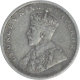 Silver Two Annas Coin of King George V of Calcutta Mint of 1915.