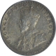 Silver Two Annas Coin of King George V of Calcutta Mint of 1917.