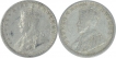 Silver Two Annas Coins of King George V of Calcutta Mint of 1912.