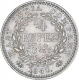 Silver Quarter Rupee Coin of Victoria Queen of Bombay Mint of 1840.