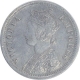 Silver Quarter Rupee Coin of Victoria Empress of Bombay Mint of 1877. 