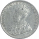 Silver One Quarter Rupee Coin of King George V of  Bombay Mint of 1928.