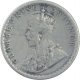 Silver One Quarter Rupee Coins of King George V of Calcutta Mint of 1936.