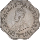 Copper Nickel Four Annas Coin of King George V of Calcutta Mint of 1919.