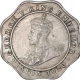 Copper Nickel  Four Annas Coin of King George V of Bombay Mint of 1920.