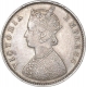 Silver Half Rupee Coin of Victoria Empress of Bombay Mint of 1899.