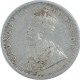 Silver Half Rupee Coin of King George V of Calcutta Mint of 1926.