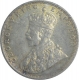 Silver Half Rupee Coin of King George V of Bombay Mint of 1936.