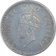 Rare Silver Half Rupee Coin of King George VI of Calcutta Mint of 1939.