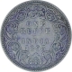 Silver One Rupee Coin of Victoria Empress of  Bombay Mint of 1893.