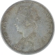 Silver One Rupee Coin of Victoria Empress of Bombay Mint of 1900.