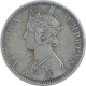 Silver One Rupee Coin of Victoria Empress of Calcutta Mint of 1901.