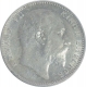 Silver One Rupee Coin of King Edward VII of Bombay Mint of 1909.