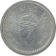 Silver One Rupee Coin of King George VI of Bombay Mint 1945.