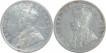 Silver One Rupee Coins of King George V of Bombay Mint of Different Year.