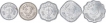 Alluminium & Cupro Nickel Paisa Coins of Pakistan.