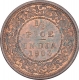 Error Copper Half Pice Coin of King Edward VII of Calcutta Mint of 1903.