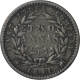 Error Silver Two Annas Coin of Victoria Queen of Calcutta Mint of 1841.